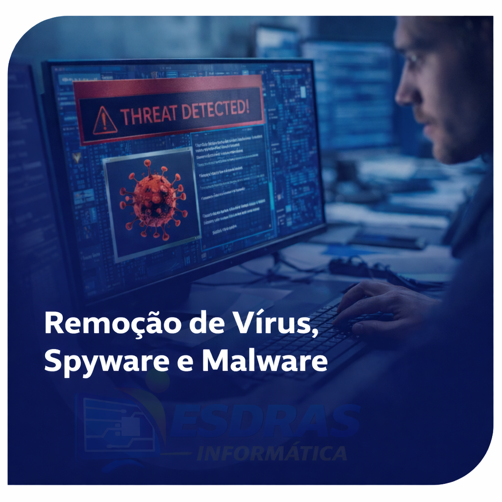 Remoção de Vírus, Spyware e Malware